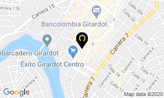 Mapa de Cadena Centrales Ltda. en Girardot