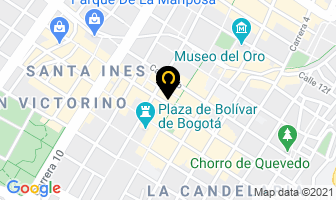 Mapa de Cadena Copete Asociados en Bogotá D.C