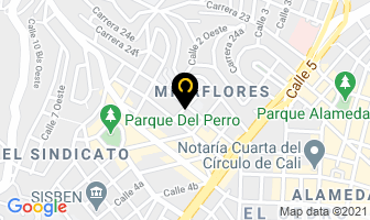 Mapa de Cadena Corrales Julio César en Cali