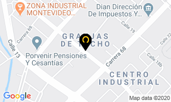 Mapa de Cadena S.a. en Bogotá D.C
