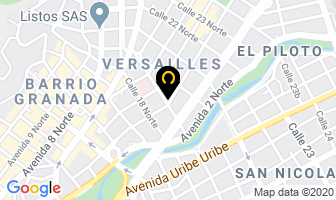 Mapa de Cadenas Optica Omega I.p.s. S.a.s. en Cali