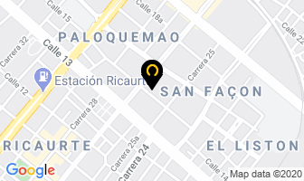 Mapa de Cadenas Y Correas S.a.s en Bogotá D.C