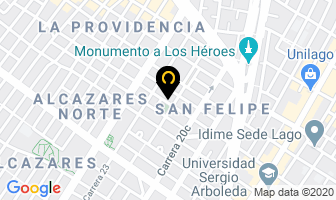 Mapa de Cadsa G & P en Bogotá D.C