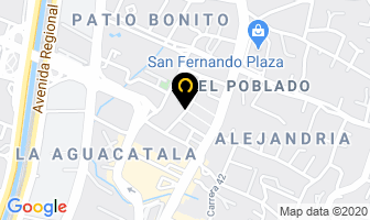 Mapa de Café Ami en Medellín