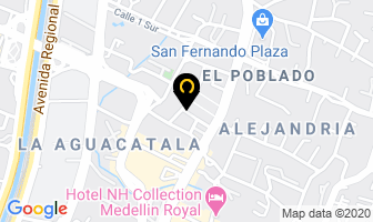 Mapa de Café Aragones S.a.s. en Medellín