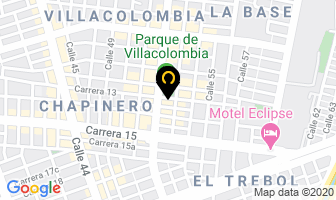 Mapa de Café Bar Agua La Boca en Cali