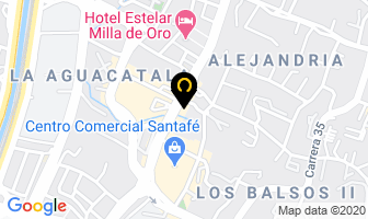 Mapa de Café Bar Lp en Medellín