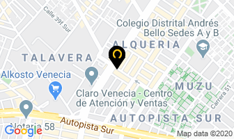 Mapa de Café Camisetas Sas en Bogotá D.C
