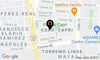 Mapa de Café Cañasgordas en Cali