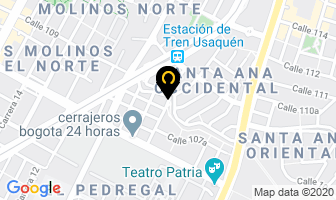 Mapa de Cafe Centro Nacional De La Montaña en Bogotá D.C
