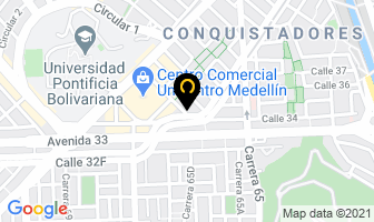 Mapa de Café Colonial en Medellín