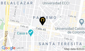 Mapa de Cafe De La Montaña en Bogotá D.C