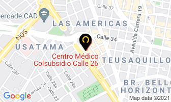 Mapa de Café de Las Letras Restaurante en Bogotá D.C