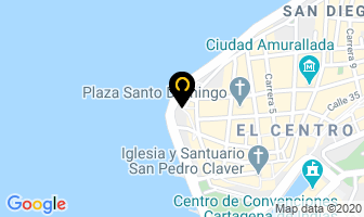 Mapa de Café Del Mar Ltda. en Cartagena