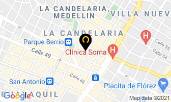 Mapa de Café Dulce Aroma en Medellín