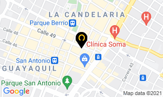Mapa de Café Internet Intranet en Medellín