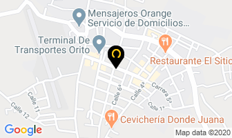 Mapa de Cafe Internet La Union en Orito