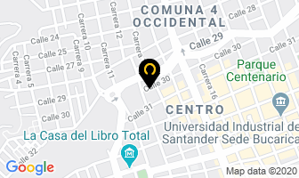 Mapa de Cafe Internet Luis Felipe.com en Bucaramanga