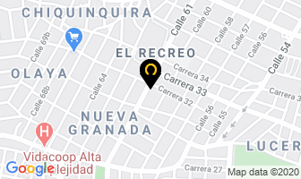 Mapa de Cafe Internet Pradanet en Barranquilla