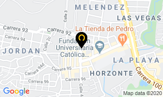 Mapa de Café Manantial en Cali