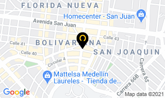 Mapa de Café Opera Internet Bar en Medellín