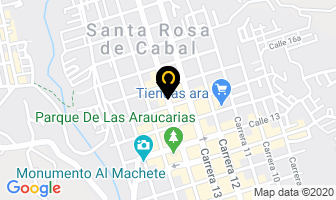 Mapa de Café Palermo en Santa Rosa de Cabal