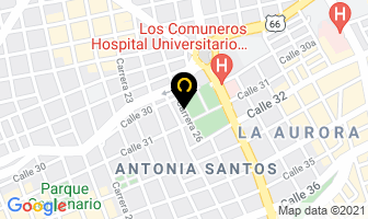 Mapa de Café Patillal en Bucaramanga