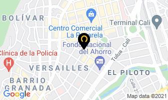 Mapa de Café Restaurante Versalles en Cali