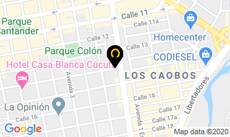 Mapa de Cafe & Salud Gano Cafe en Cúcuta