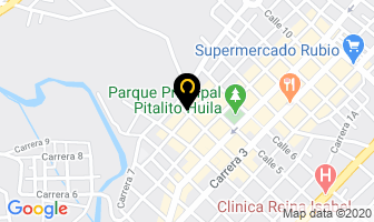 Mapa de Cafe San Isidro en Pitalito