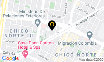 Mapa de Café Tostado en Bogotá D.C
