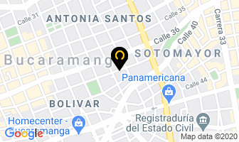 Mapa de Cafetería 5-7 en Bucaramanga