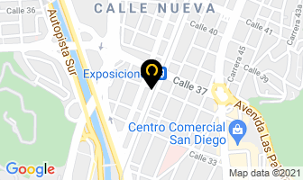 Mapa de Cafetería Diosa en Medellín