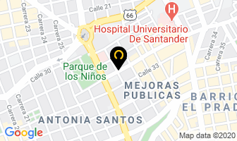 Mapa de Cafeteria El Lider en Bucaramanga