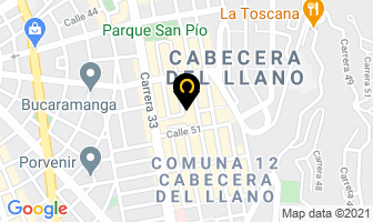 Mapa de Cafetería El Paseo en Bucaramanga