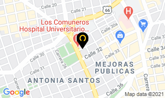 Mapa de Cafetería El Seguro en Bucaramanga