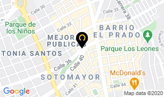 Mapa de Cafetería Elite en Bucaramanga