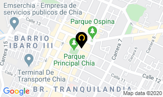 Mapa de Cafeteria / Fruteria Almarios 3 en Chía