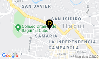 Mapa de Cafetería J.p. en Itaguí