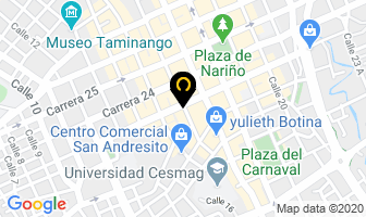 Mapa de Cafetería La Feria De La Empanada en Pasto