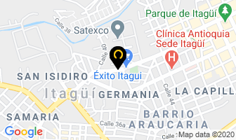 Mapa de Cafetería Libertadores en Itaguí