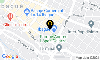 Mapa de Cafeteria Liz en Ibagué