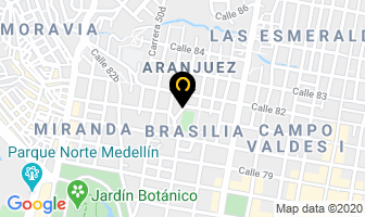 Mapa de Cafetería Los Amistosos en Medellín