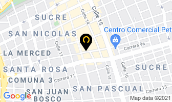 Mapa de Cafetería Pasaje De Cali en Cali