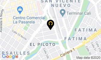 Mapa de Cafor Instituto en Cali