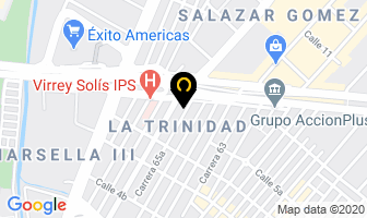 Mapa de Cafsa Herramientas Y Equipos en Bogotá D.C