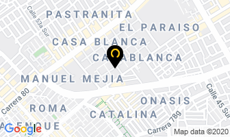Mapa de Caicedo Chibí Prospero Paulino en Bogotá D.C
