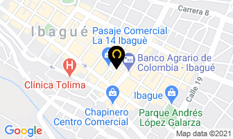 Mapa de Caicedo Muñoz Mery en Ibagué
