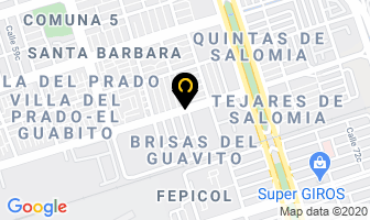 Mapa de Cairos Marquetería en Cali