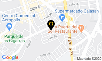 Mapa de Caisa en Bucaramanga
